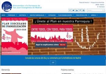 Presentación de la nueva web de la Parroquia